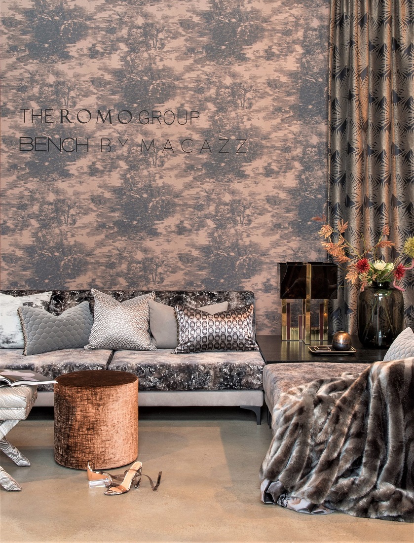 Creating Inspiring Places - Showroom 'The Romo Group' Fabrics